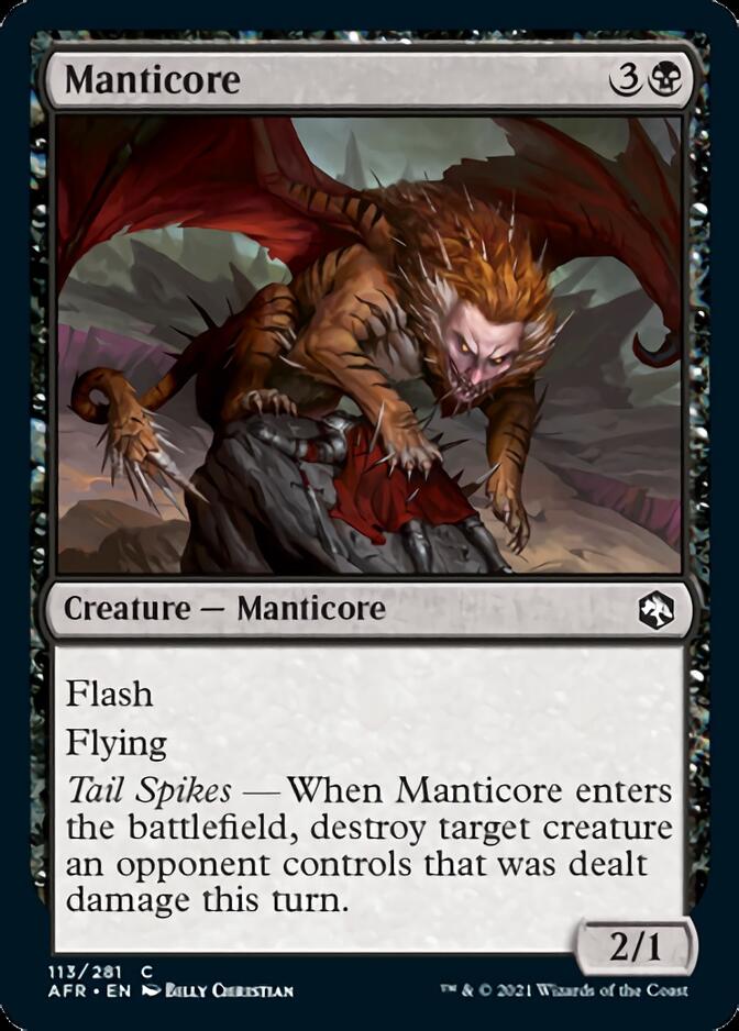 Manticore [Dungeons & Dragons: Adventures in the Forgotten Realms] | Mindsight Gaming