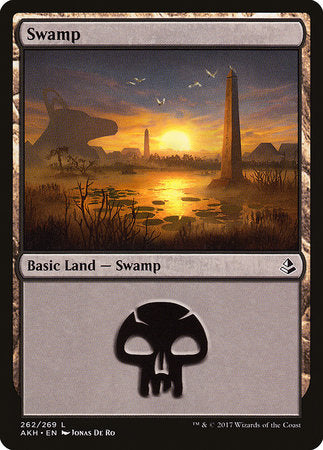 Swamp (262) [Amonkhet] | Mindsight Gaming