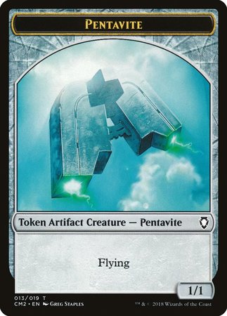 Pentavite Token [Commander Anthology Volume II Tokens] | Mindsight Gaming