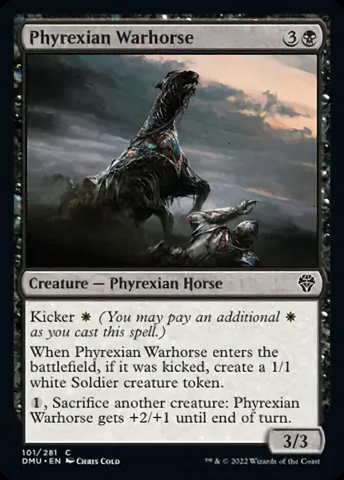 Phyrexian Warhorse [Dominaria United] | Mindsight Gaming