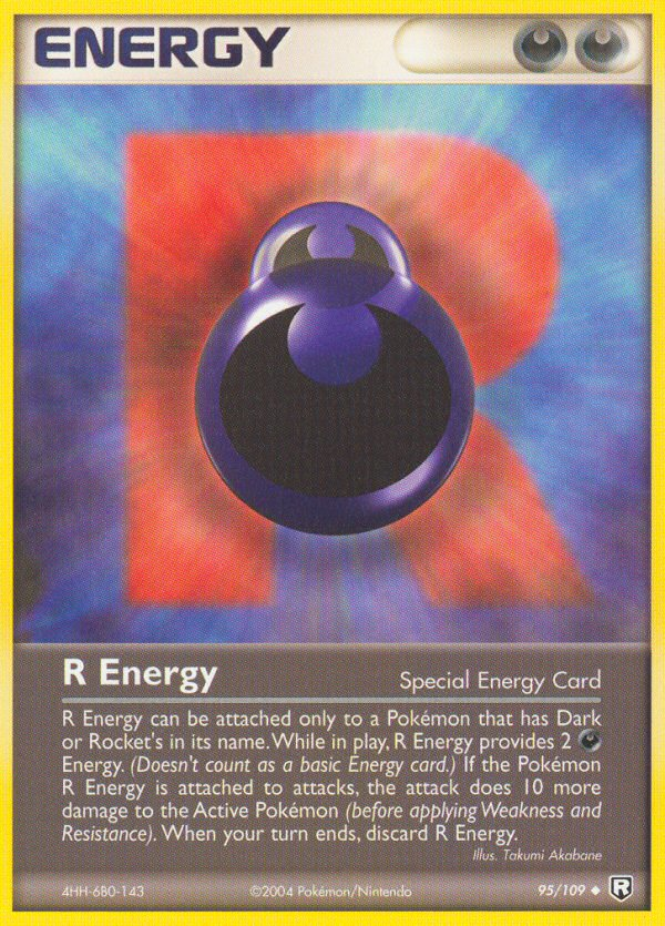 R Energy (95/109) [EX: Team Rocket Returns] | Mindsight Gaming