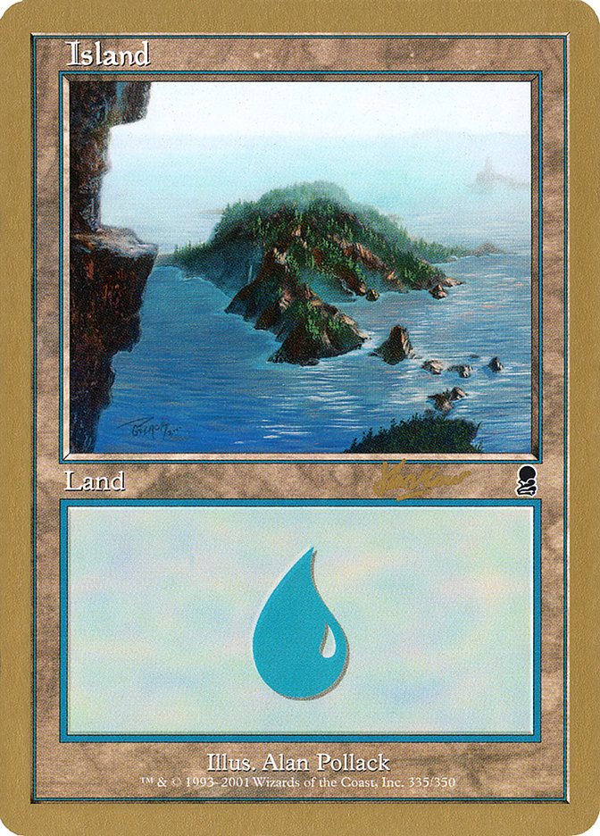 Island (shh335) (Sim Han How) [World Championship Decks 2002] | Mindsight Gaming