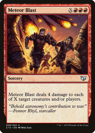 Meteor Blast [Commander 2015] | Mindsight Gaming