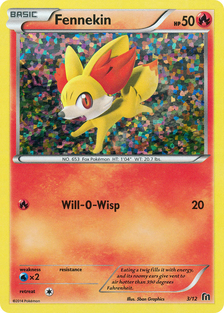 Fennekin (3/12) [McDonald's Promos: 2014 Collection] | Mindsight Gaming