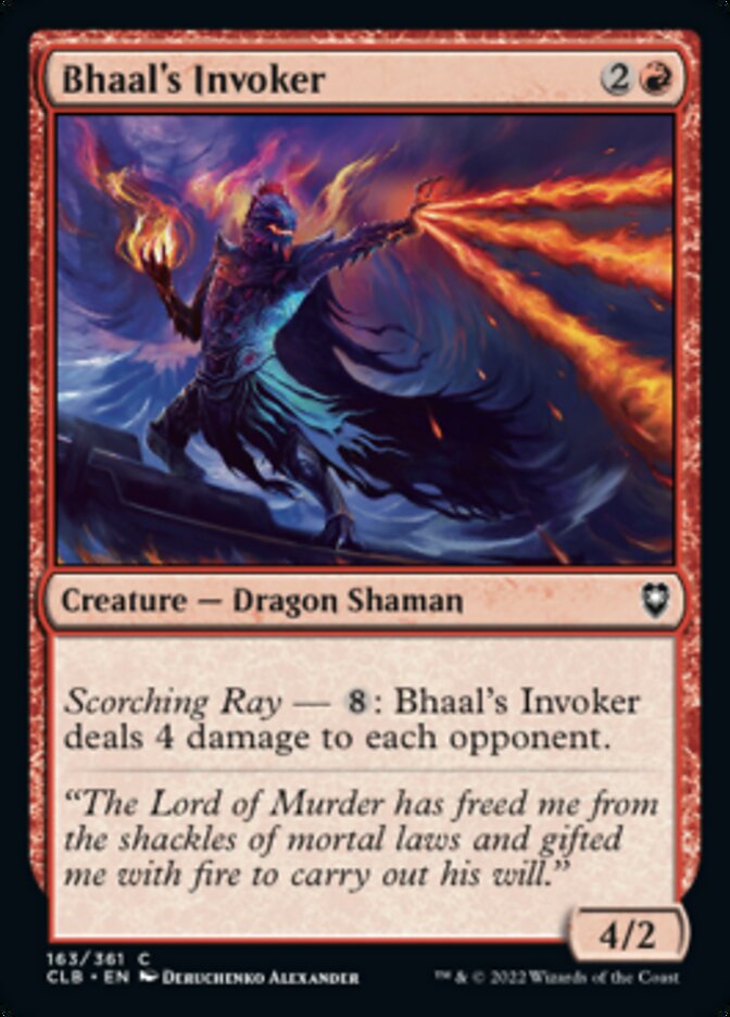 Bhaal's Invoker [Commander Legends: Battle for Baldur's Gate] | Mindsight Gaming