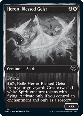 Heron-Blessed Geist [Innistrad: Double Feature] | Mindsight Gaming