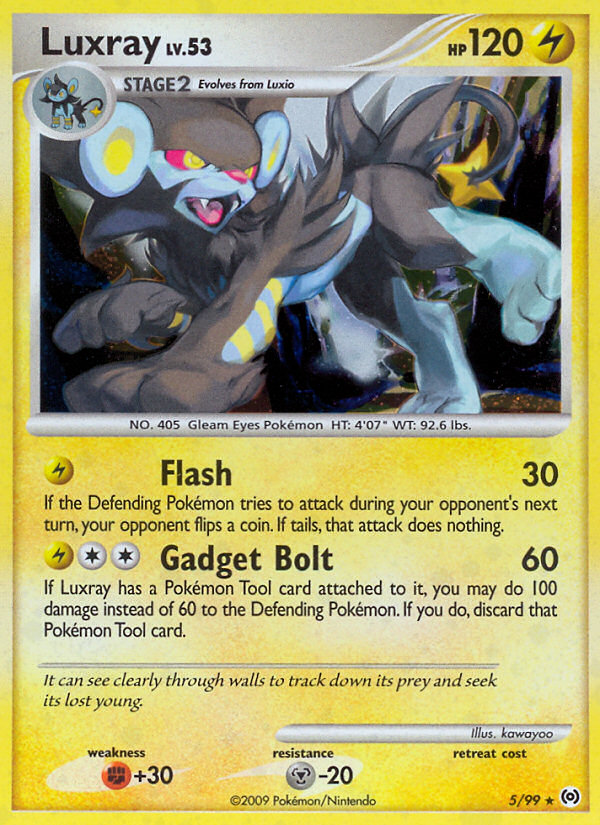 Luxray (5/99) [Platinum: Arceus] | Mindsight Gaming