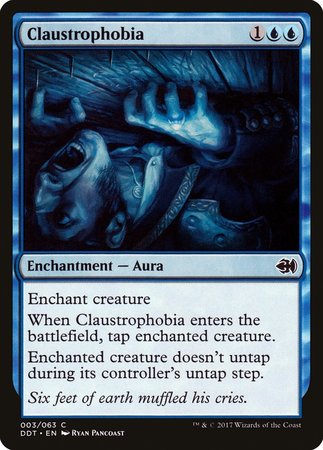 Claustrophobia [Duel Decks: Merfolk vs. Goblins] | Mindsight Gaming