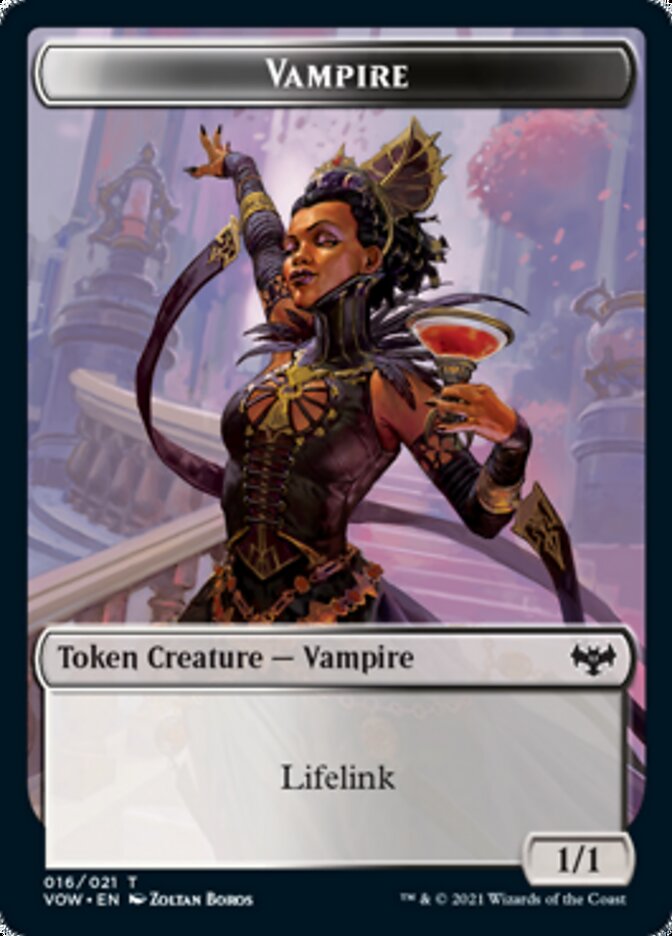 Vampire Token (016) [Innistrad: Crimson Vow Tokens] | Mindsight Gaming