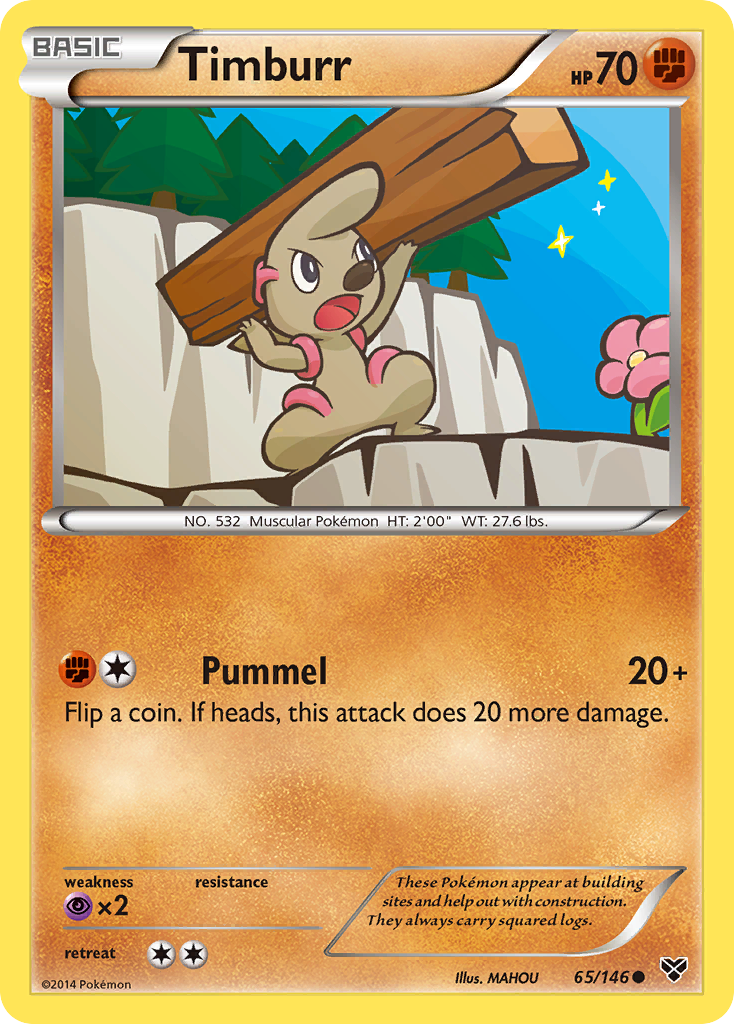 Timburr (65/146) [XY: Base Set] | Mindsight Gaming