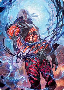 Tezzeret, Betrayer of Flesh Art Card [Kamigawa: Neon Dynasty Art Series] | Mindsight Gaming