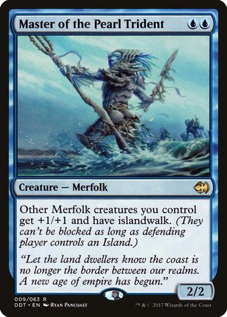 Master of the Pearl Trident [Duel Decks: Merfolk vs. Goblins] | Mindsight Gaming