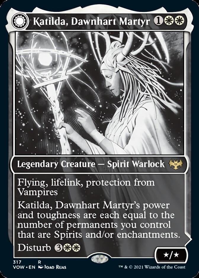 Katilda, Dawnhart Martyr // Katilda's Rising Dawn (Showcase Eternal Night) [Innistrad: Crimson Vow] | Mindsight Gaming