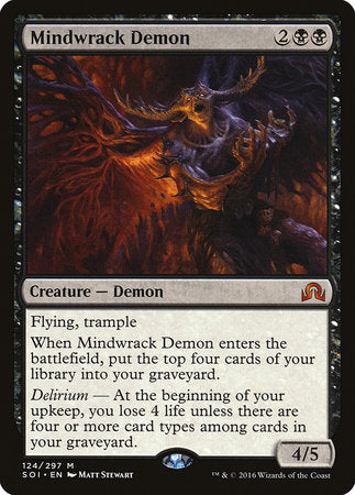 Mindwrack Demon [Shadows over Innistrad] | Mindsight Gaming