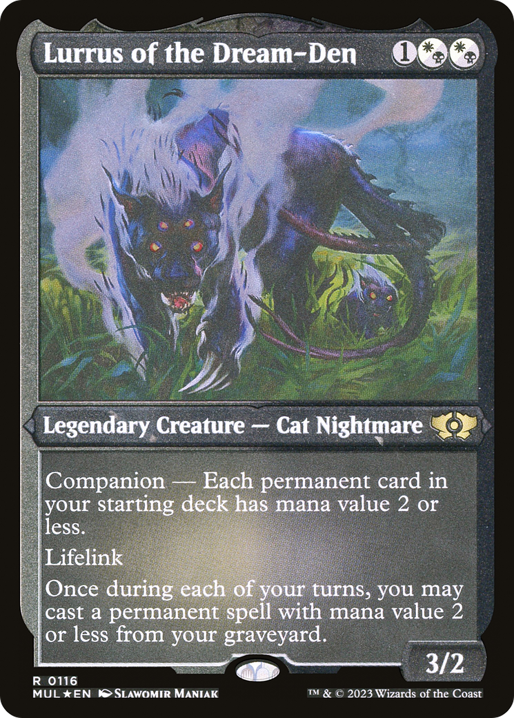 Lurrus of the Dream-Den (Foil Etched) [Multiverse Legends] | Mindsight Gaming