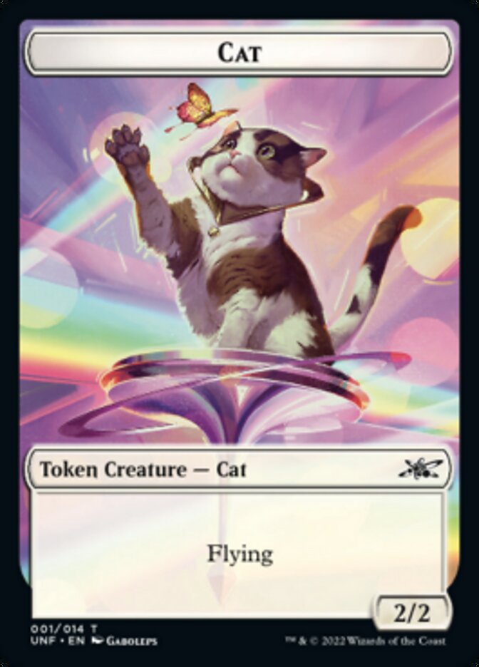 Cat Token [Unfinity Tokens] | Mindsight Gaming