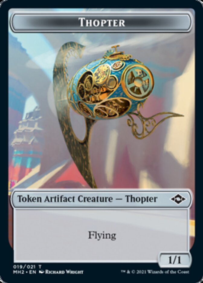 Thopter Token // Treasure Token (#20) [Modern Horizons 2 Tokens] | Mindsight Gaming