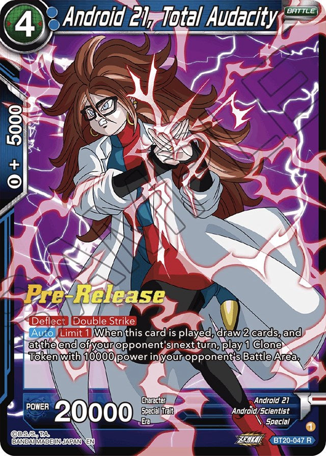 Android 21, Total Audacity (BT20-047) [Power Absorbed Prerelease Promos] | Mindsight Gaming