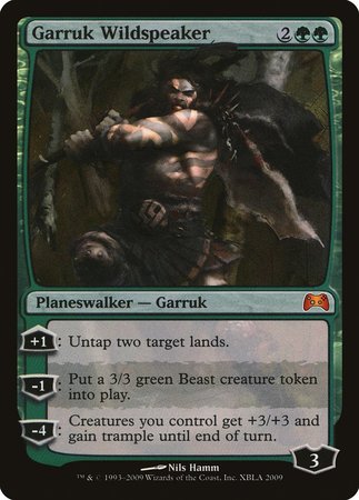 Garruk Wildspeaker [Duels of the Planeswalkers Promos 2009] | Mindsight Gaming