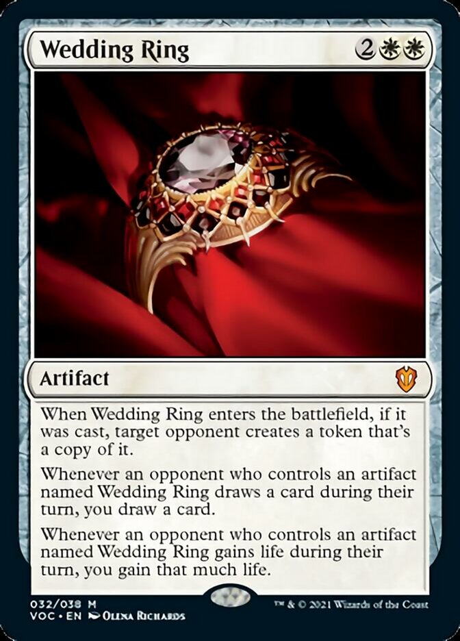 Wedding Ring [Innistrad: Crimson Vow Commander] | Mindsight Gaming