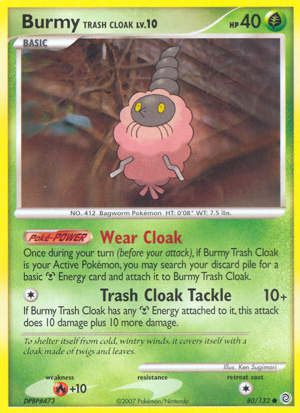 Burmy Trash Cloak (80/132) [Diamond & Pearl: Secret Wonders] | Mindsight Gaming