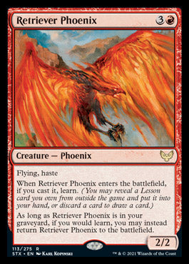 Retriever Phoenix [Strixhaven: School of Mages] | Mindsight Gaming