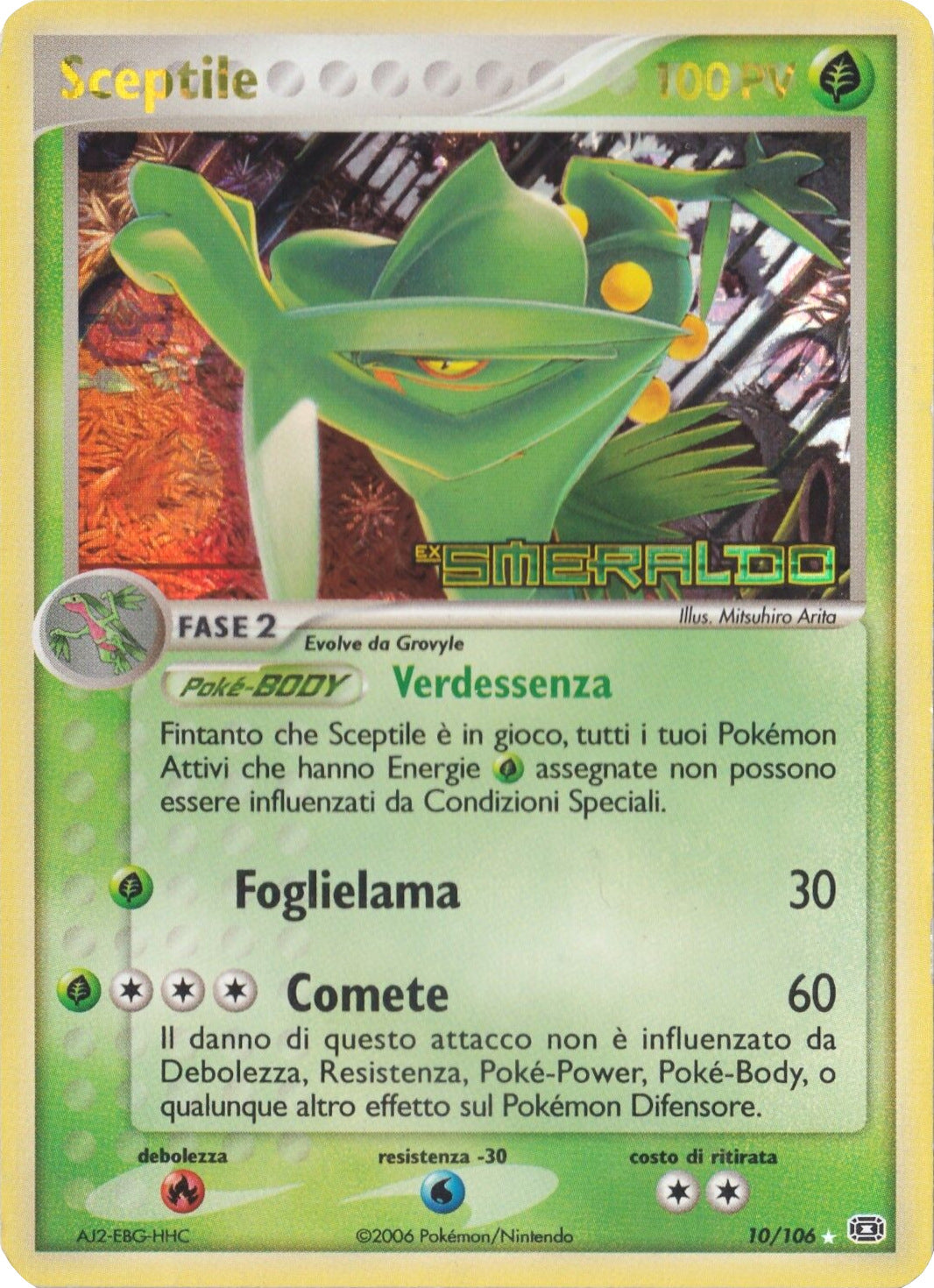 Sceptile (10/106) (Stamped) [EX: Emerald] | Mindsight Gaming