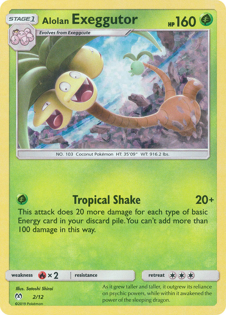 Alolan Exeggutor (2/12) [McDonald's Promos: 2019 Collection] | Mindsight Gaming