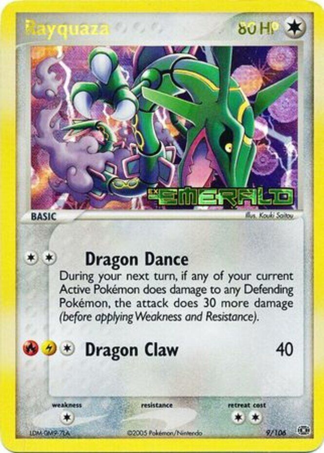 Rayquaza (9/106) (Stamped) [EX: Emerald] | Mindsight Gaming