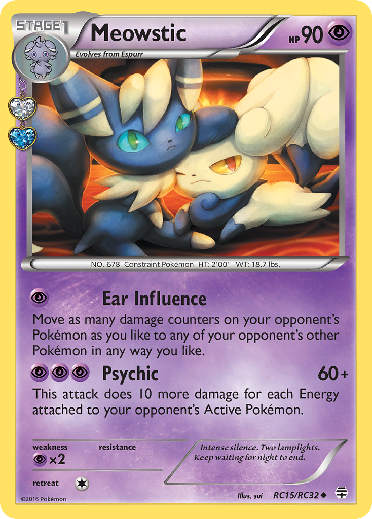 Meowstic (RC15/RC32) [XY: Generations] | Mindsight Gaming