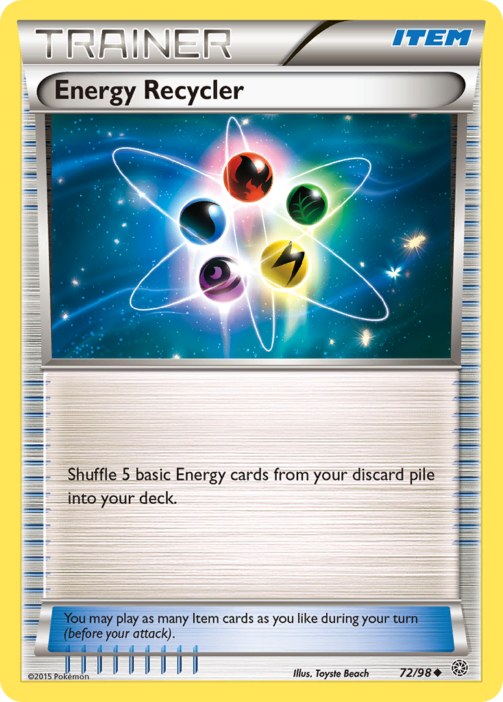 Energy Recycler (72/98) [XY: Ancient Origins] | Mindsight Gaming