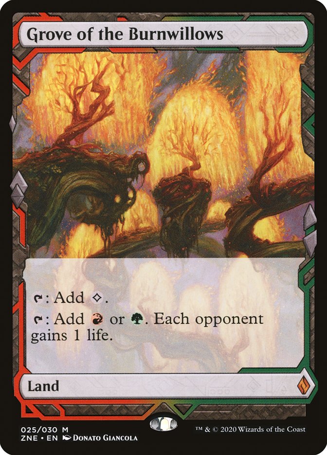 Grove of the Burnwillows [Zendikar Rising Expeditions] | Mindsight Gaming