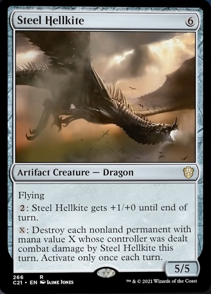 Steel Hellkite [Commander 2021] | Mindsight Gaming