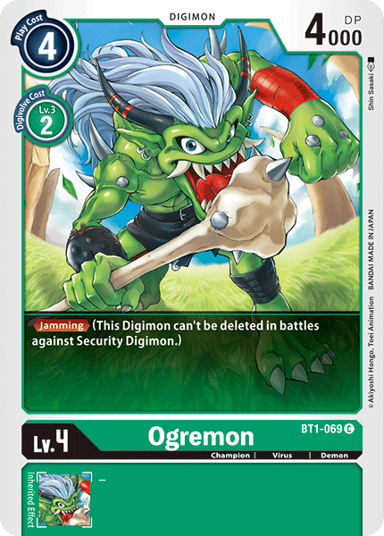 Ogremon [BT1-069] [Release Special Booster Ver.1.0] | Mindsight Gaming