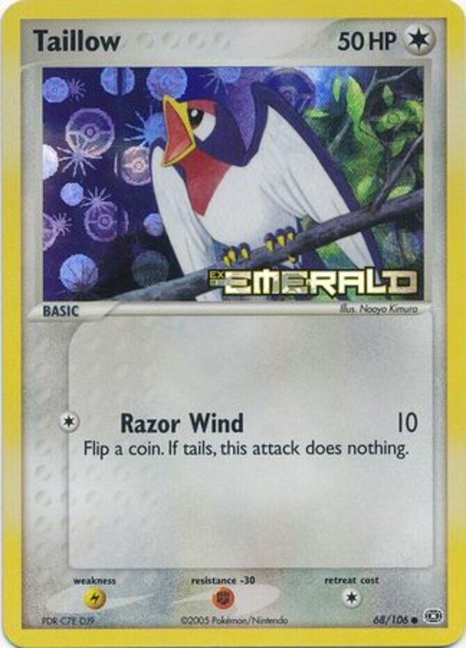 Taillow (68/106) (Stamped) [EX: Emerald] | Mindsight Gaming