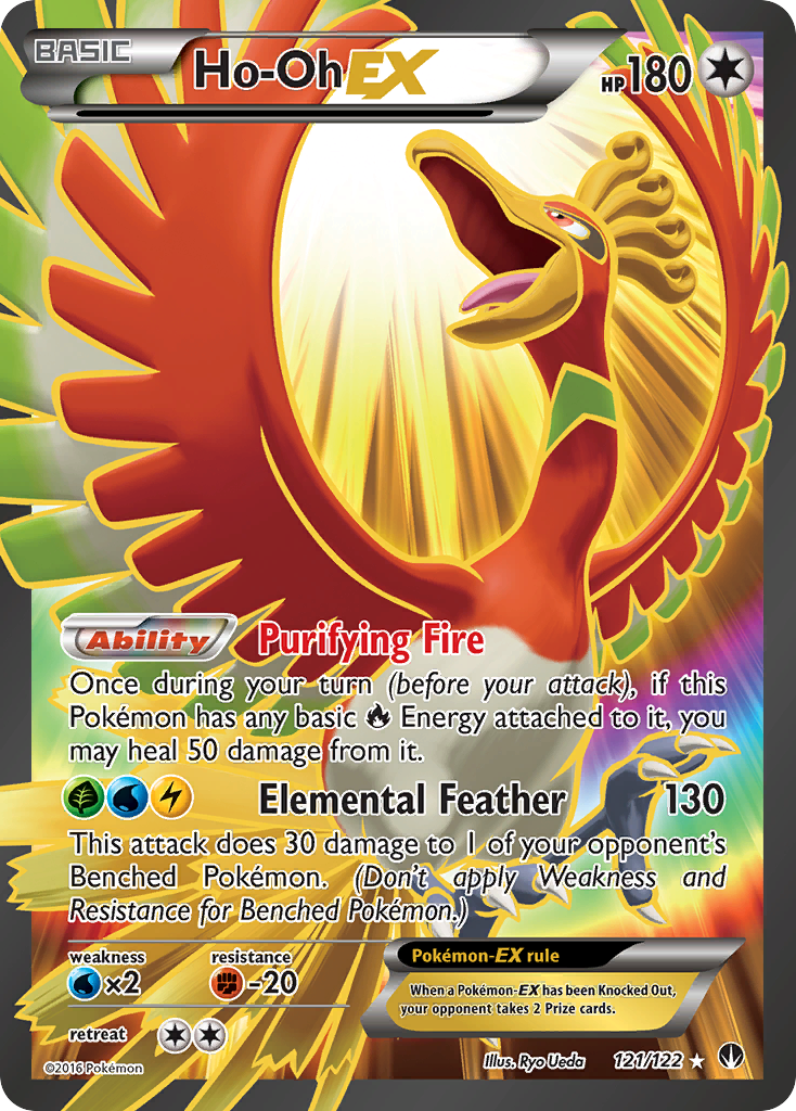 Ho-Oh EX (121/122) [XY: BREAKpoint] | Mindsight Gaming