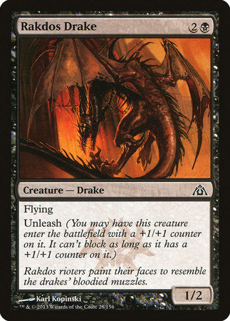 Rakdos Drake [Dragon's Maze] | Mindsight Gaming