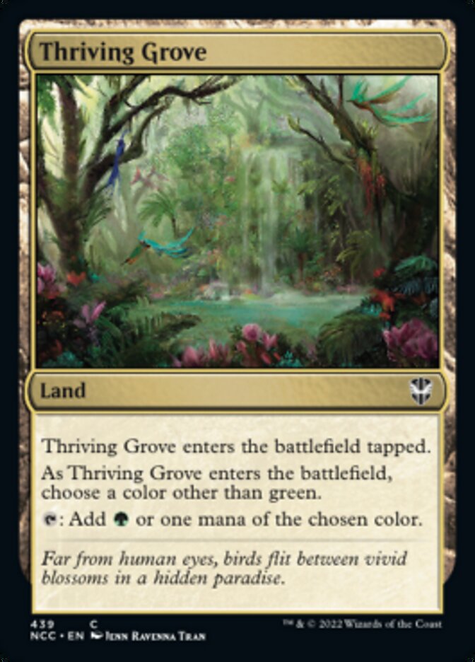 Thriving Grove [Streets of New Capenna Commander] | Mindsight Gaming