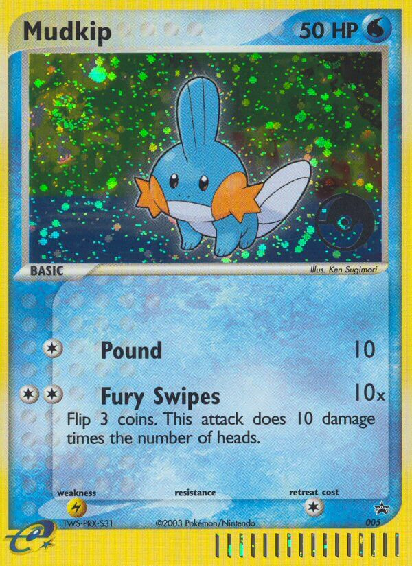 Mudkip (005) [Nintendo: Black Star Promos] | Mindsight Gaming