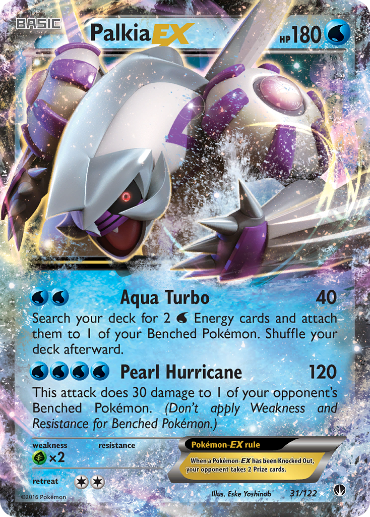 Palkia EX (31/122) [XY: BREAKpoint] | Mindsight Gaming