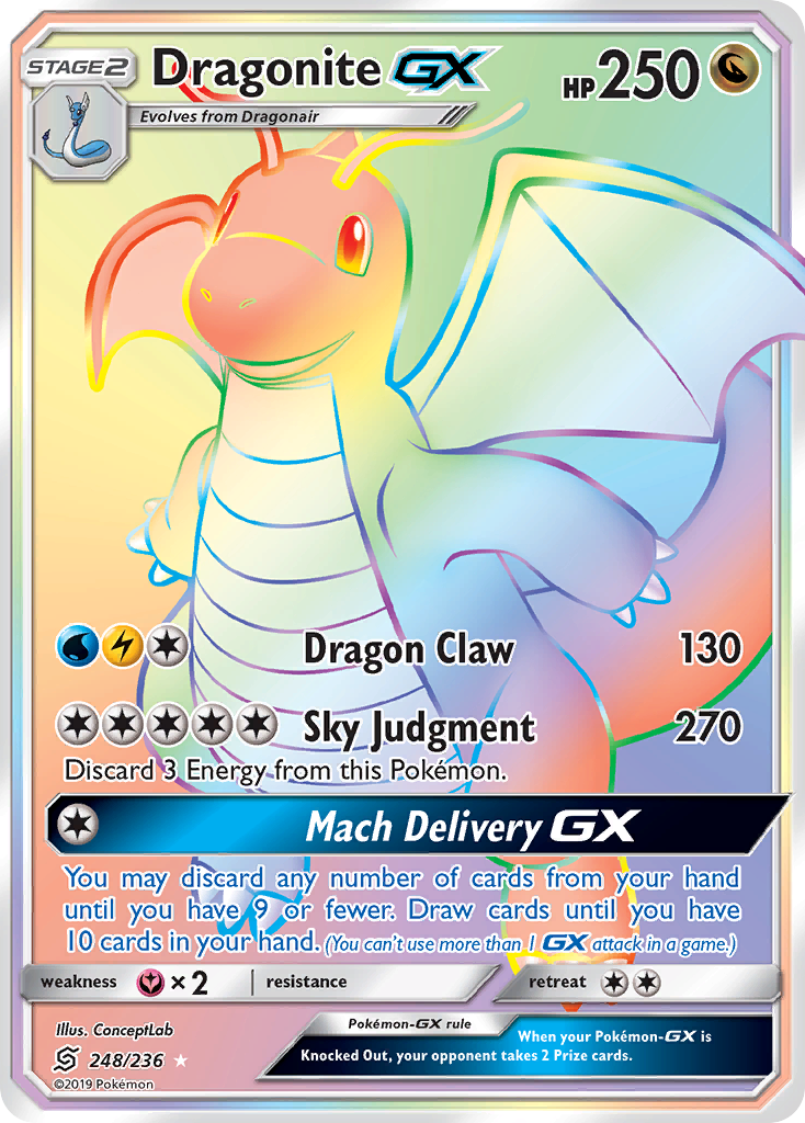 Dragonite GX (248/236) [Sun & Moon: Unified Minds] | Mindsight Gaming