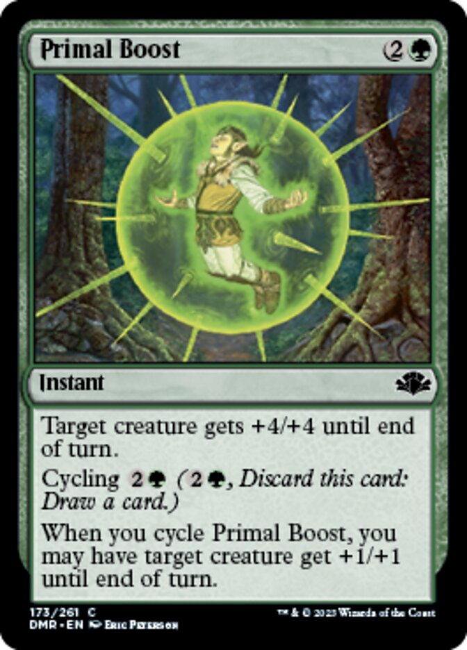 Primal Boost [Dominaria Remastered] | Mindsight Gaming