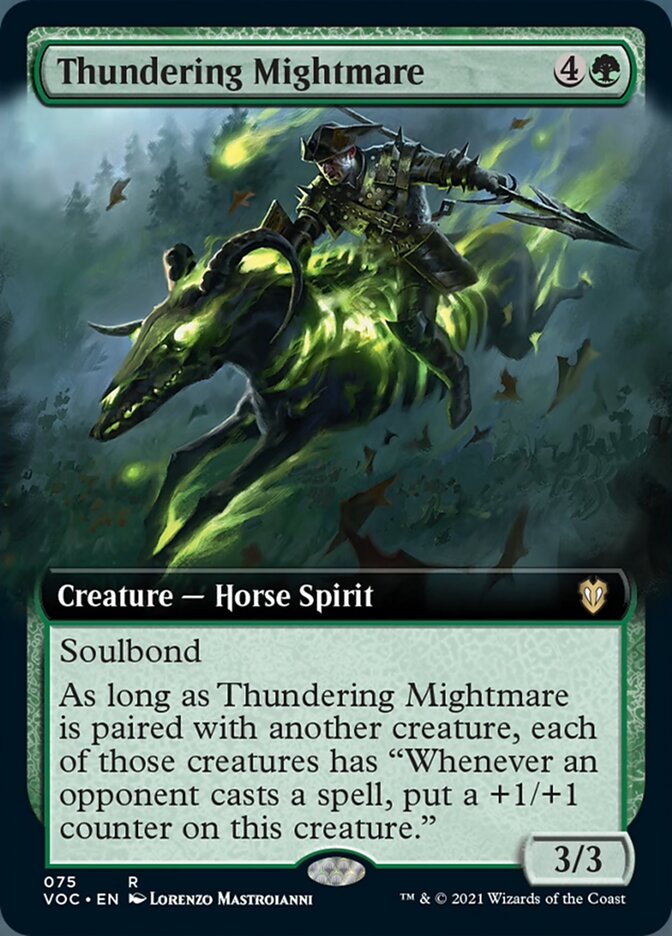 Thundering Mightmare (Extended) [Innistrad: Crimson Vow Commander] | Mindsight Gaming