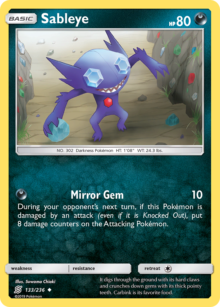 Sableye (133/236) [Sun & Moon: Unified Minds] | Mindsight Gaming