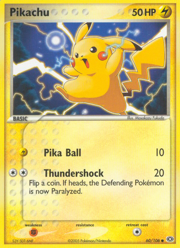 Pikachu (60/106) [EX: Emerald] | Mindsight Gaming