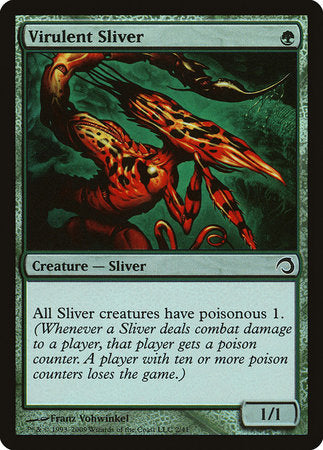 Virulent Sliver [Premium Deck Series: Slivers] | Mindsight Gaming