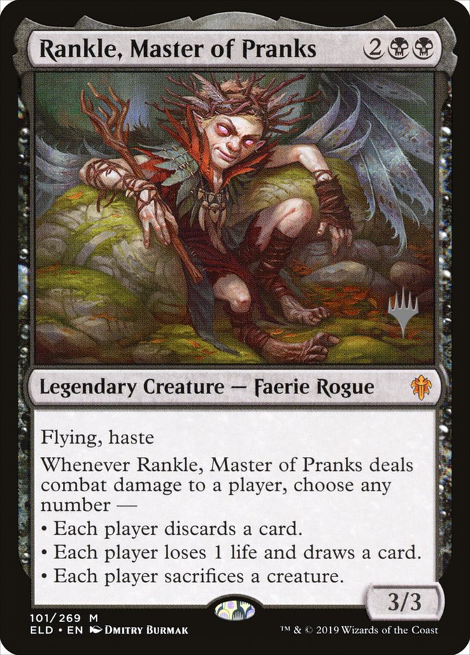 Rankle, Master of Pranks (Promo Pack) [Throne of Eldraine Promos] | Mindsight Gaming