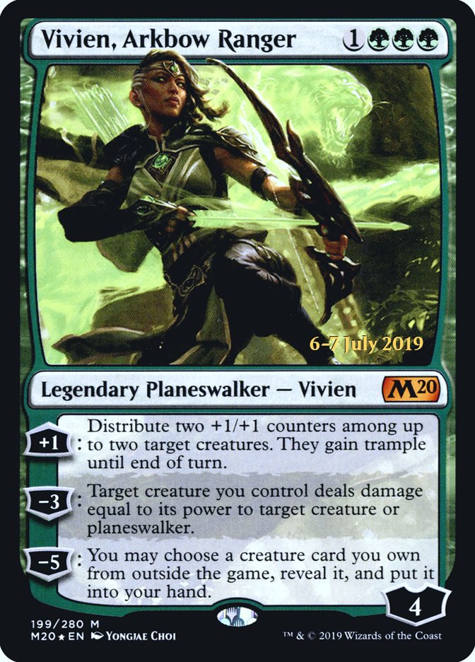 Vivien, Arkbow Ranger  [Core Set 2020 Prerelease Promos] | Mindsight Gaming