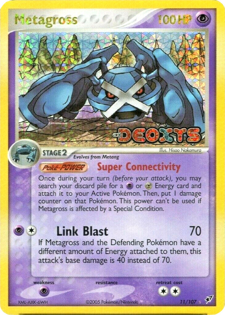 Metagross (11/107) (Stamped) [EX: Deoxys] | Mindsight Gaming