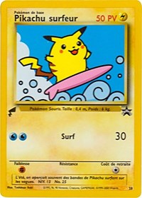 Pikachu (28) (Surfing) [Pikachu World Collection Promos] | Mindsight Gaming